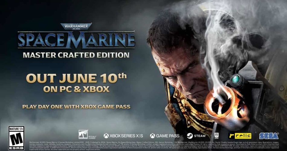 Warhammer 40 000: Space Marine - Master Crafted Edition, запущенное 10 июня