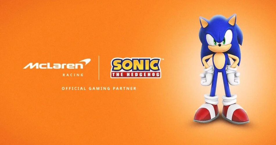 McLaren Racing и Sega объявляют Sonic the Hedgehog Partnership