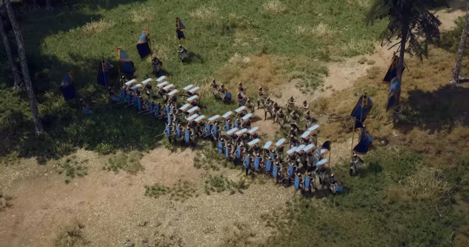 Средневековая война MMO Anvil Империи часть Steam Next Fest