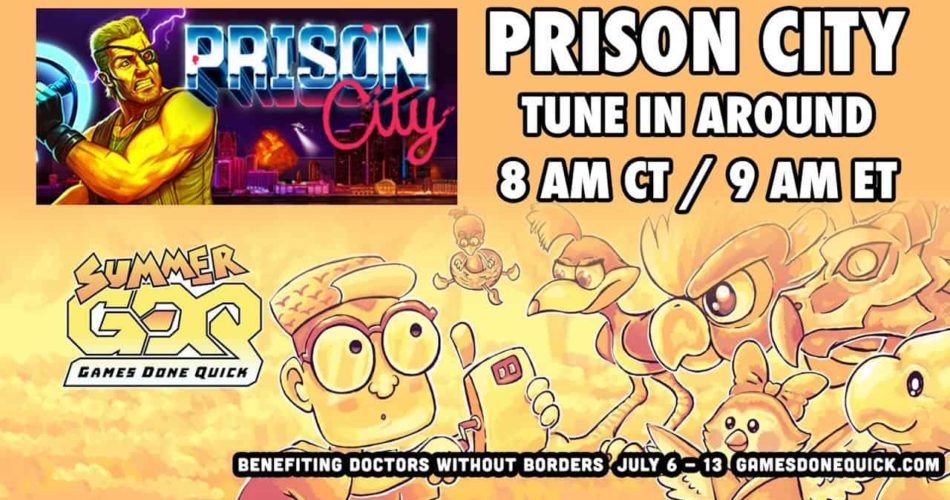 Тюрьма City Sgdq Speedrun происходит 9 июля