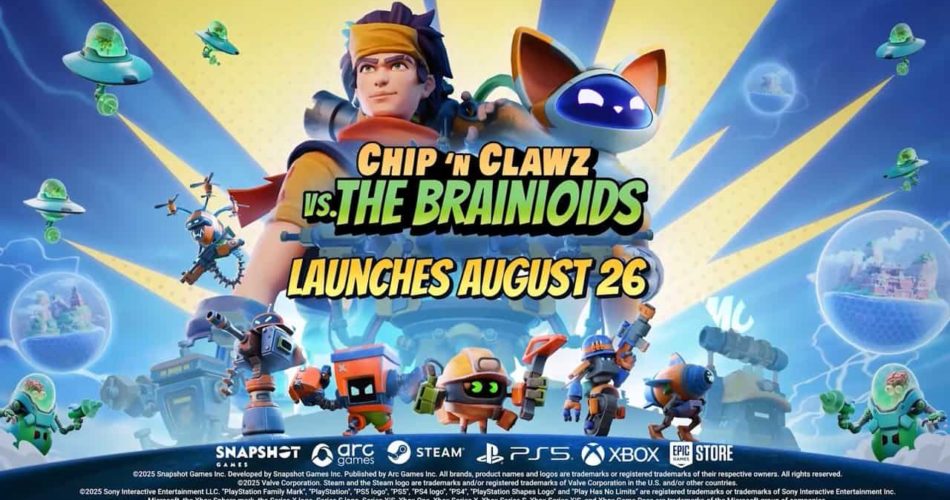 Chip 'n Clawz vs. The Brainioids Gameplay Deep Digive выпущено