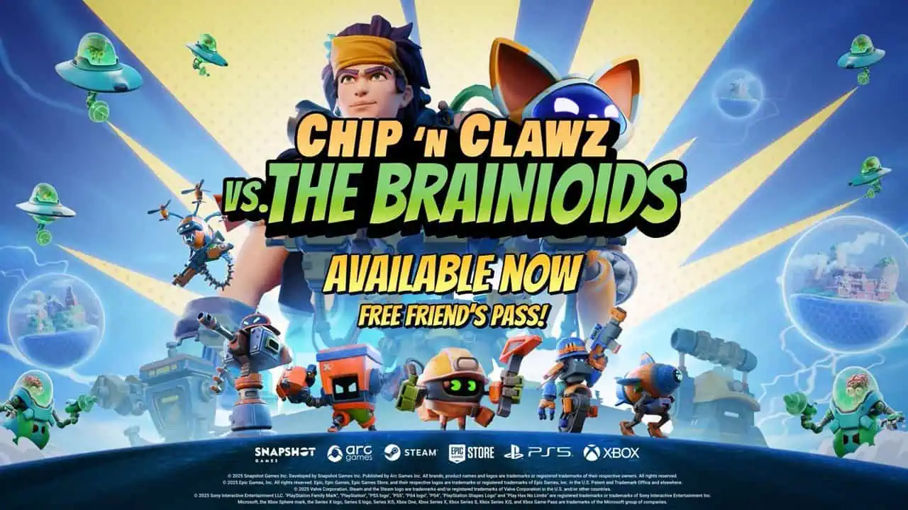 Chip 'n Clawz vs. выпущен трейлер запуска Brainioids