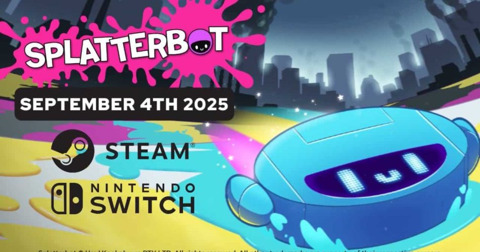 Poomba Painting Party Game Splatterbot запускается 4 сентября