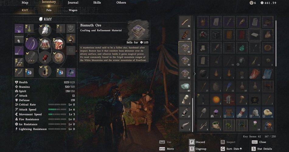 Лучшее место для добычи висмутовой руды в Crimson Dest