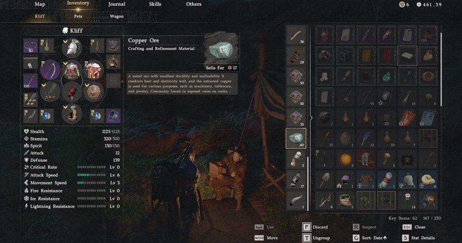 Лучшие места для добычи медной руды в Багровой пустыне