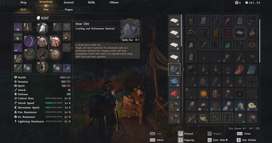 Лучшие места для добычи железной руды в Багровой пустыне