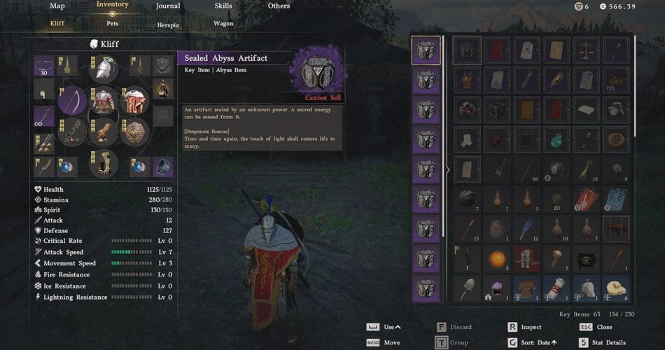 Руководство по испытаниям артефакта «Запечатанная бездна» в Багровой пустыне