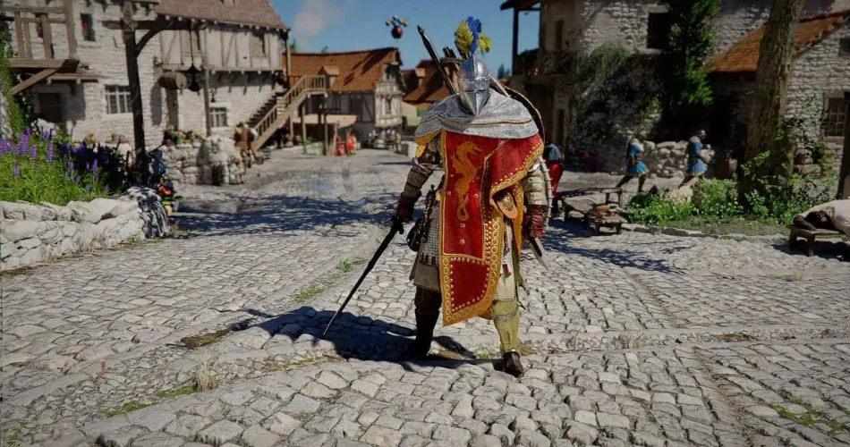 Как убрать оружие в Багровой пустыне